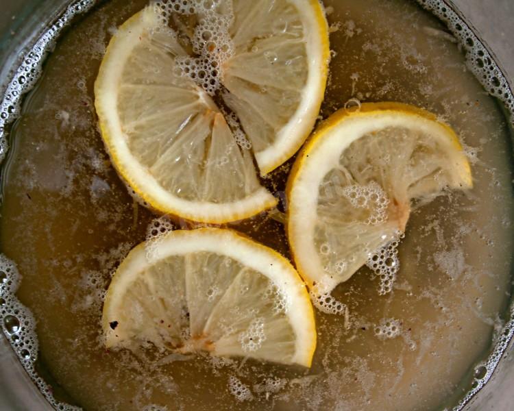 Шаг 5 приготовления Домашний медовый квас квас из ржаной муки