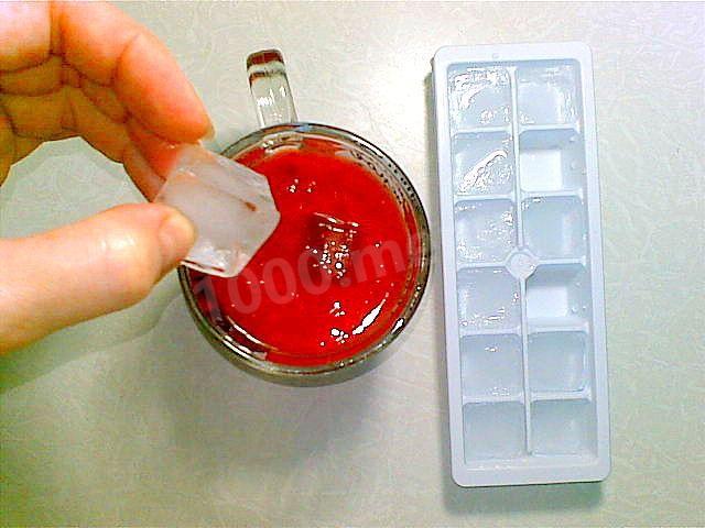Шаг 11 приготовления Сок из клубники