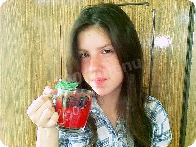 Шаг 13 приготовления Сок из клубники