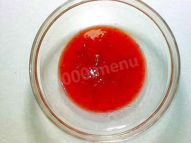 Шаг 9 приготовления Сок из клубники