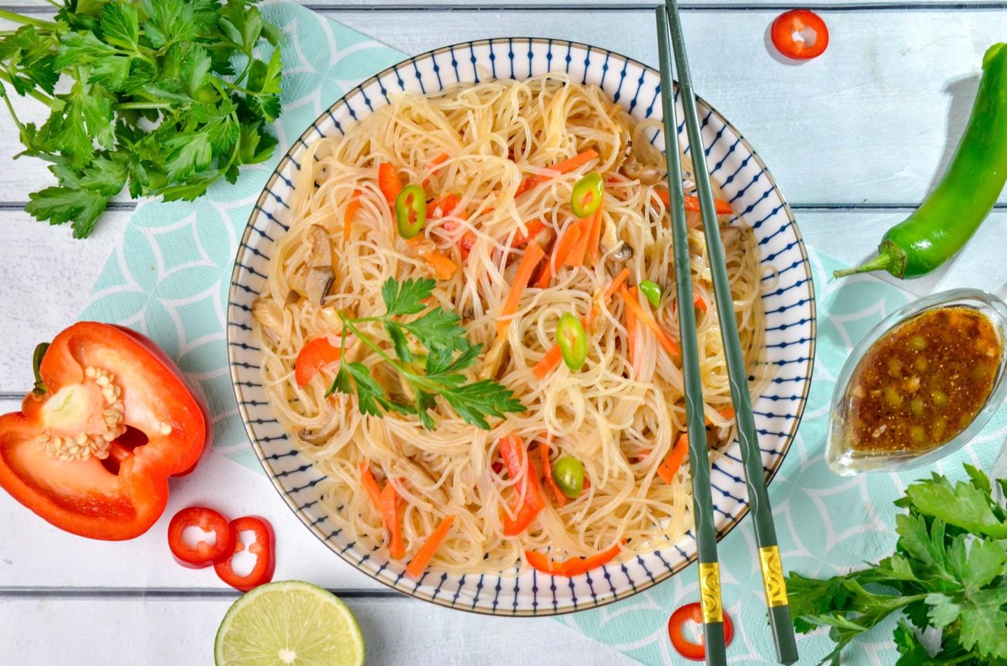 Шаг 8 приготовления Заправка для фунчозы по корейски своими руками