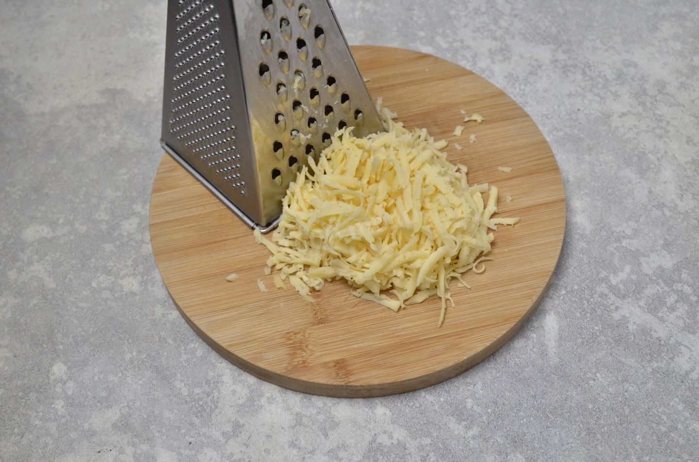Шаг 8 приготовления Салат с куриной грудкой и грибами