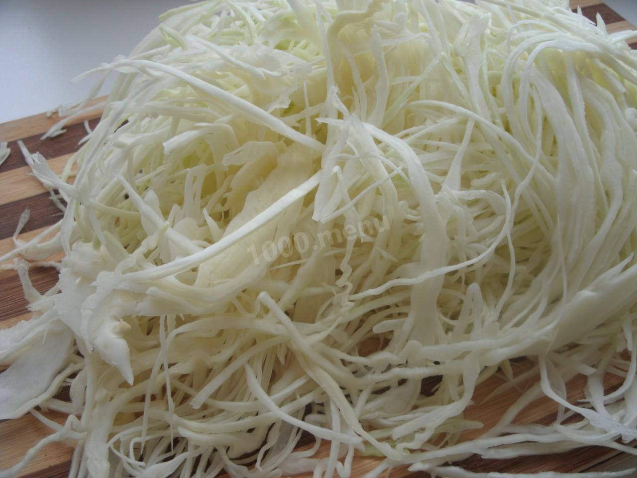 Шаг 3 приготовления Суточная капуста с морковью и чесноком
