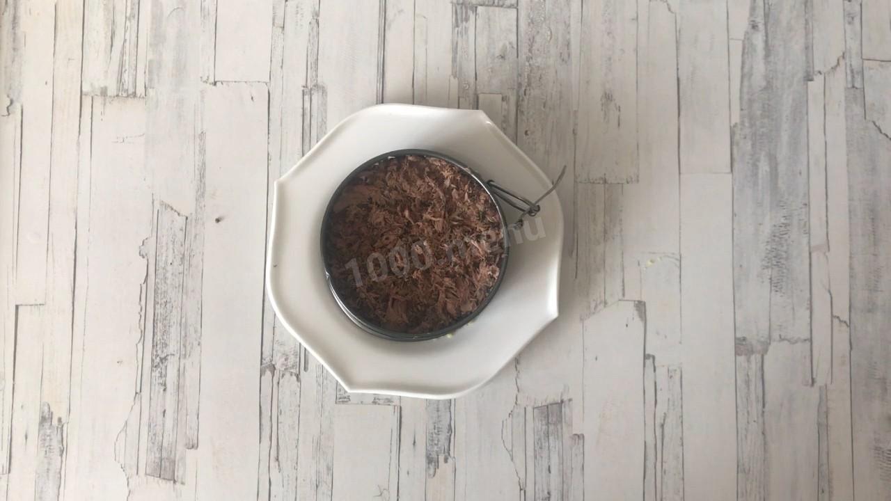 Шаг 6 приготовления Салат Мимоза с тунцом