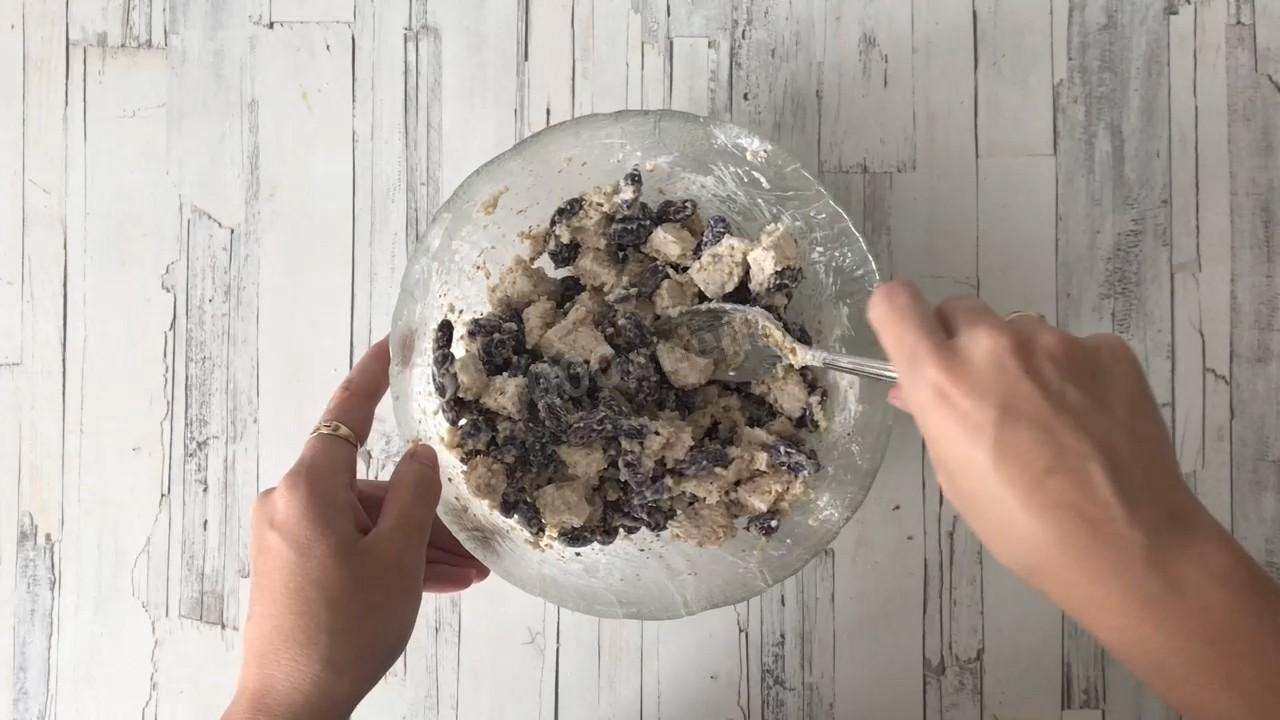 Шаг 7 приготовления Фасолевый салат с курицей