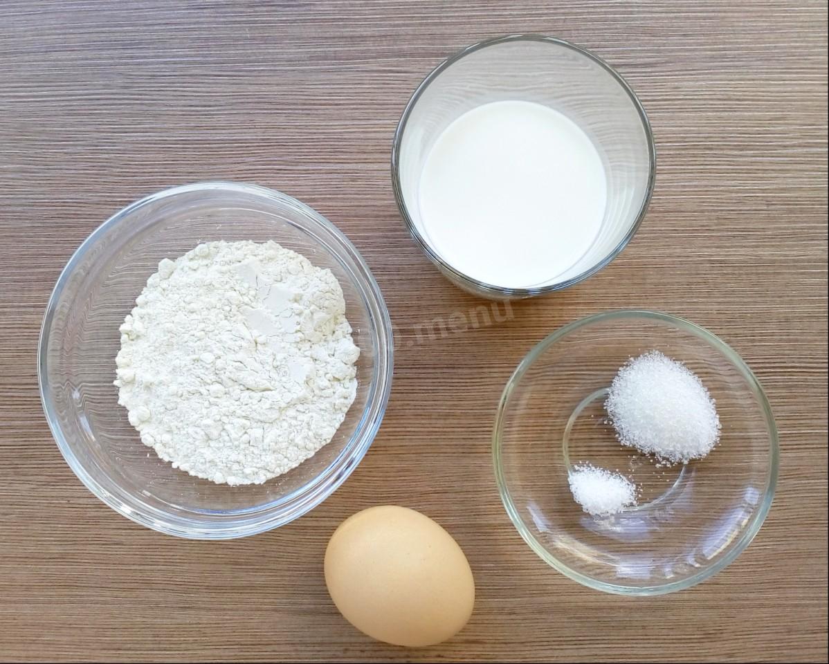 Шаг 2 приготовления Салат с блинами и курицей