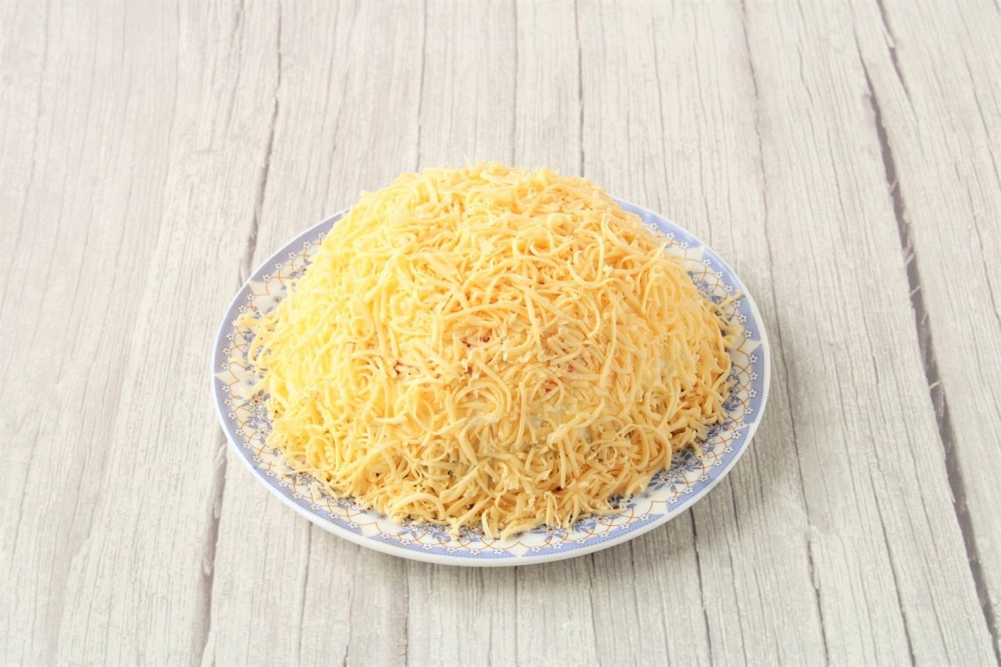 Шаг 13 приготовления Салат курица морковь яйца