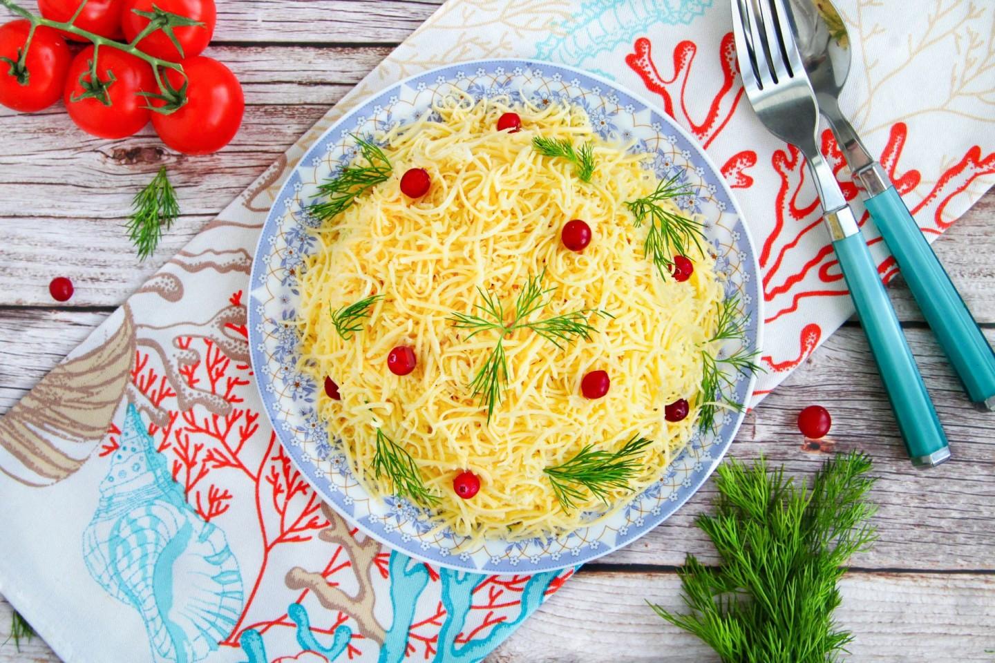 Шаг 14 приготовления Салат курица морковь яйца