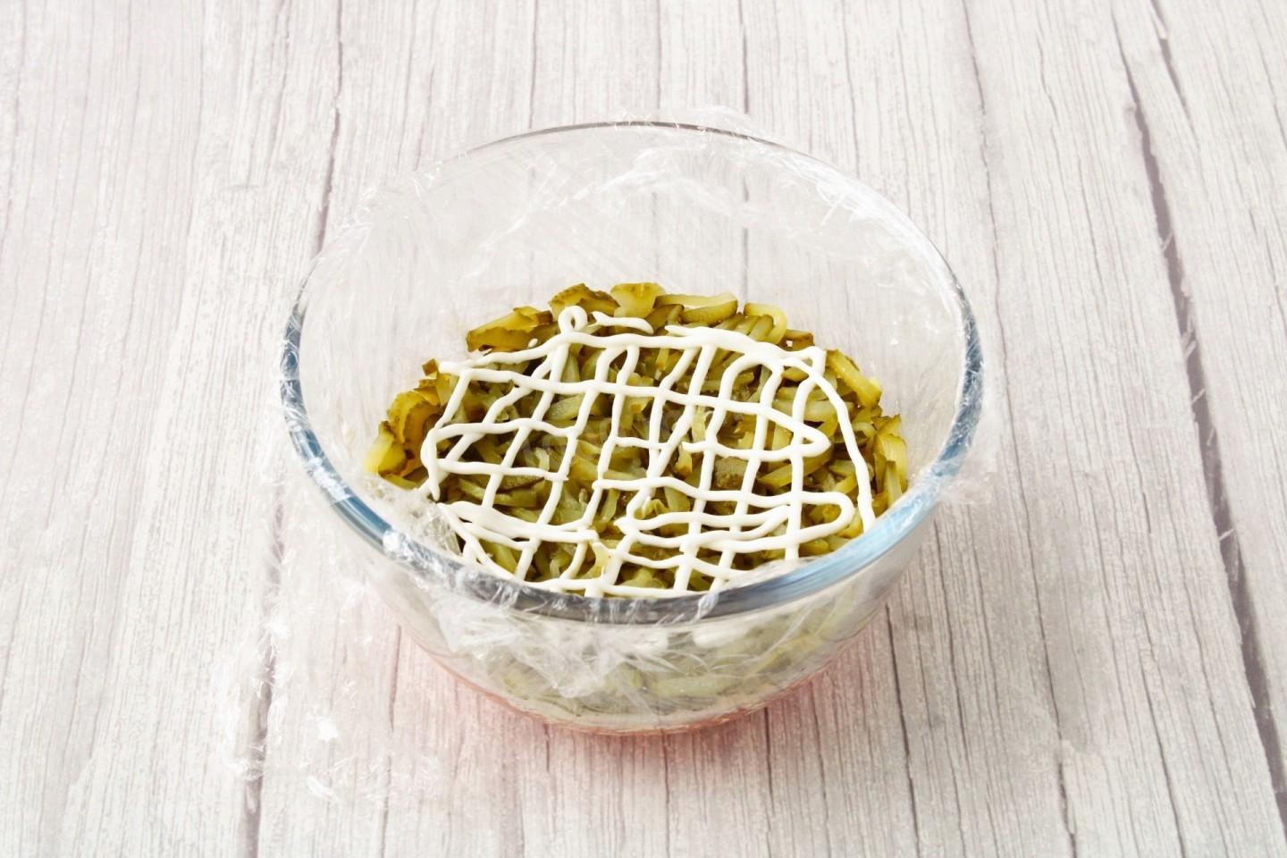 Шаг 9 приготовления Салат курица морковь яйца