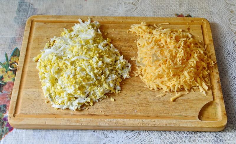 Шаг 7 приготовления Салат Фантазия с курицей