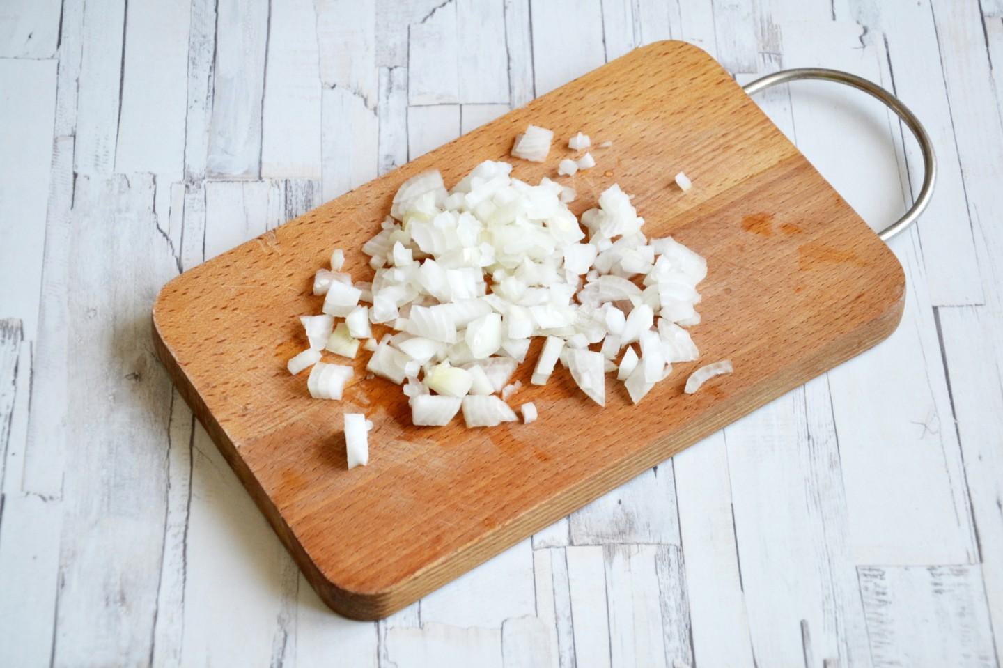 Шаг 4 приготовления Салат Купеческий классический со свининой