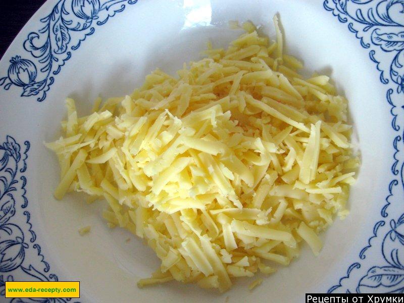 Шаг 9 приготовления Жульен с курицей