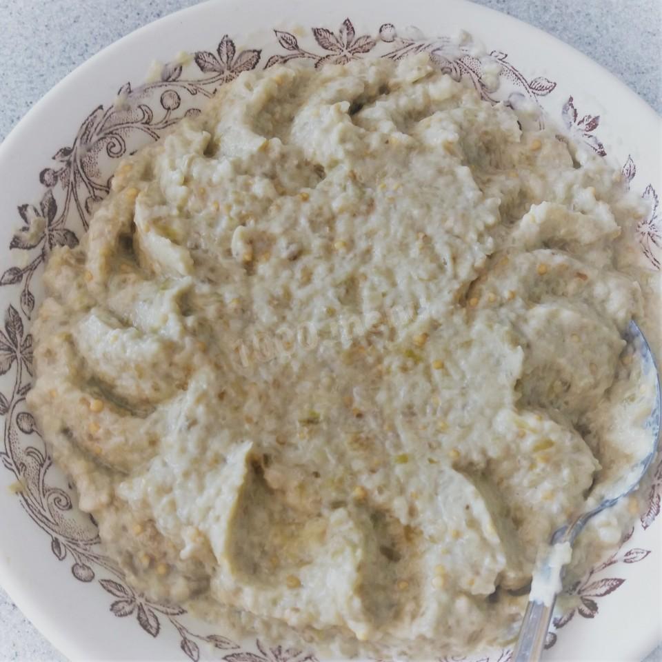 Шаг 9 приготовления Закуска из баклажан - сало по еврейски