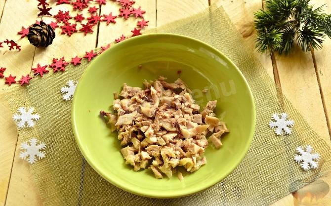 Шаг 7 приготовления Закуска Мешочек с Подарками