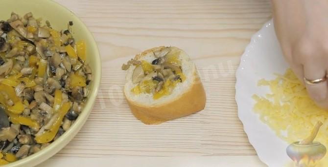 Шаг 4 приготовления Праздничная закуска Грибные пеньки