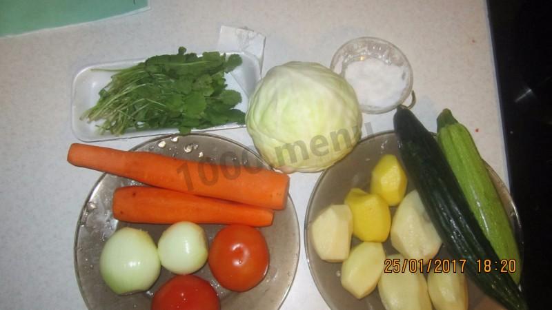 Шаг 1 приготовления Горячая овощная закуска