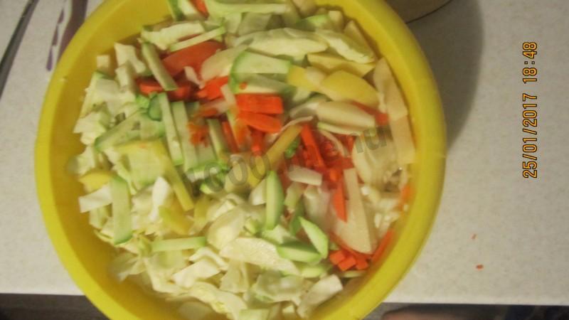 Шаг 2 приготовления Горячая овощная закуска