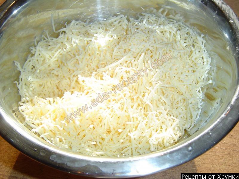 Шаг 1 приготовления Закуска рафаэлло сырное с курицей