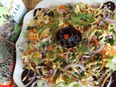 Шаг 6 приготовления Закуска из свеклы