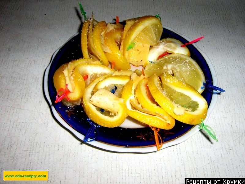 Шаг 11 приготовления Закуска к коньяку