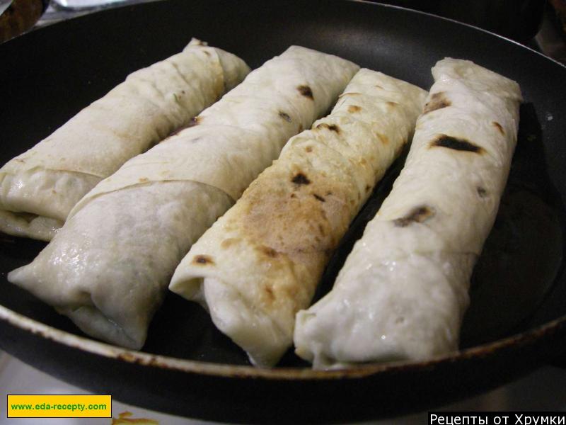 Шаг 5 приготовления Закуска из лаваша