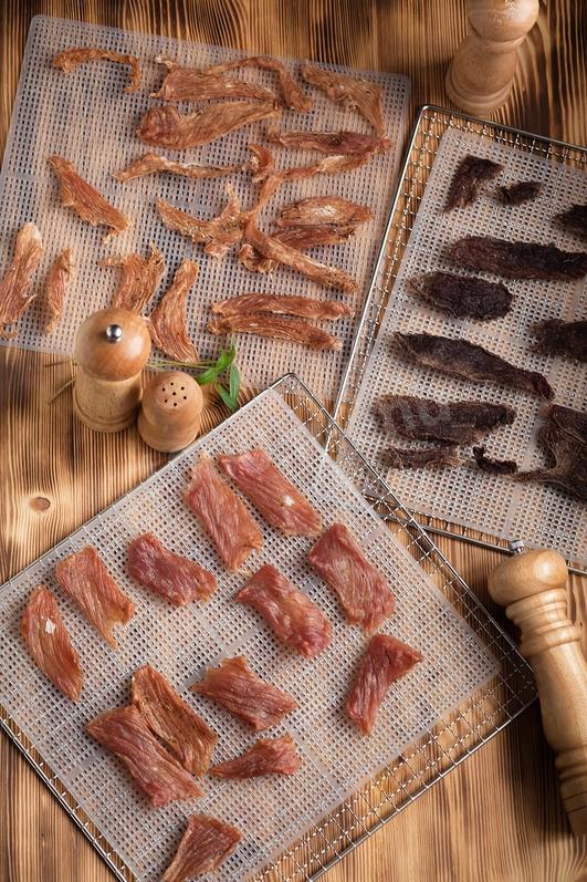 Обложка рецепта Мясные джерки в дегидраторе