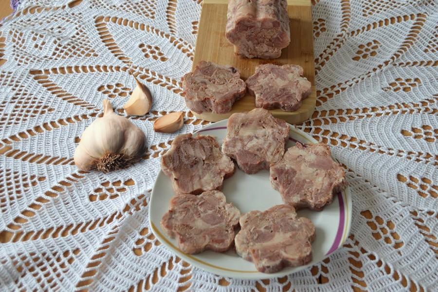 Обложка рецепта Зельц из рульки