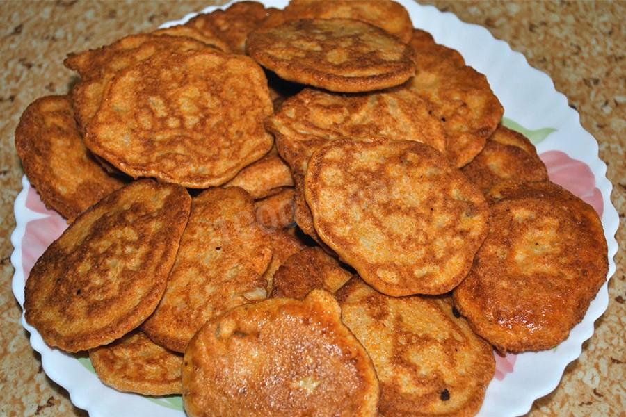 Обложка рецепта Оладьи из икры карася