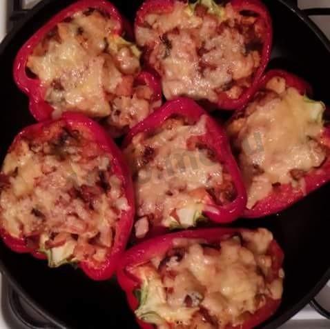 Обложка рецепта Куриное филе в перчиках