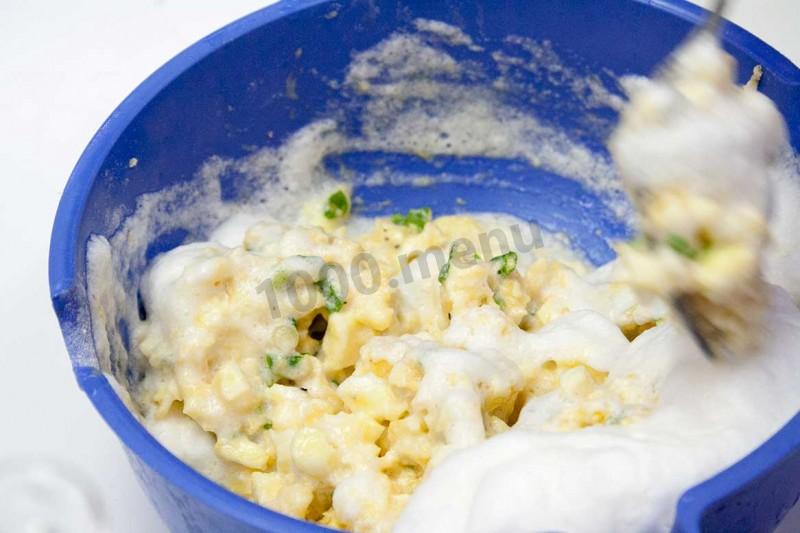 Шаг 6 приготовления Суфле из мягкого сыра