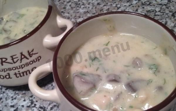 Шаг 6 приготовления Жульен по-русски с укропом, картофелем, грибами и курицей