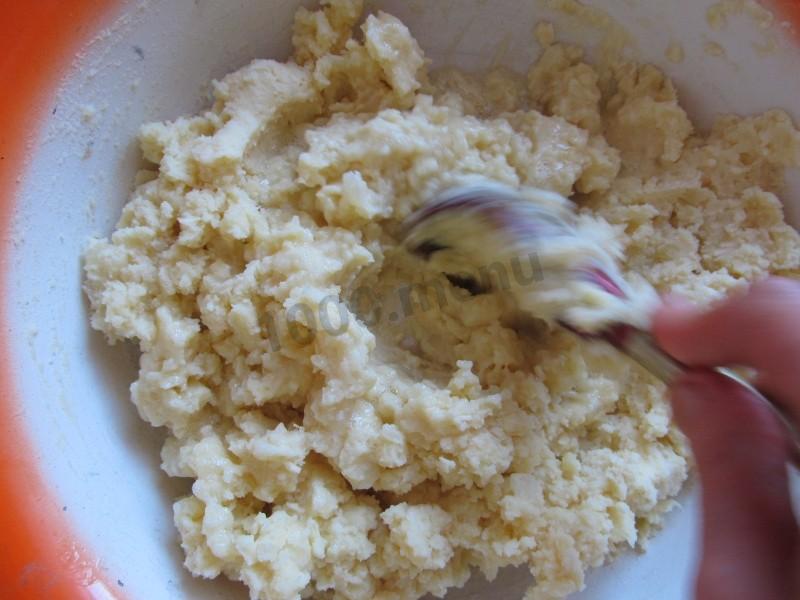 Шаг 8 приготовления Форшмак с сыром и картошкой