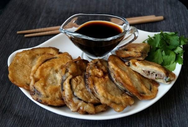 Обложка рецепта Баклажаны с мясом по-китайски