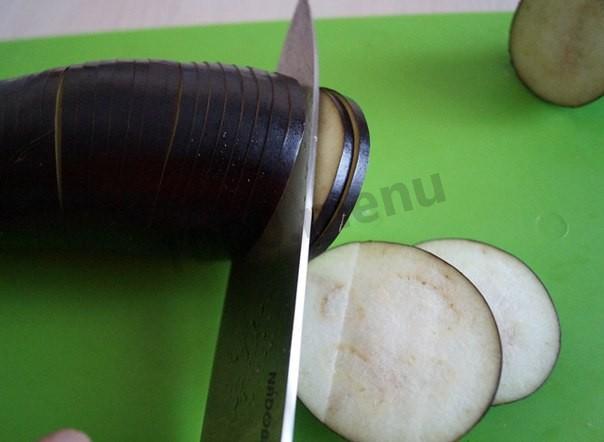 Шаг 3 приготовления Баклажаны с мясом по-китайски
