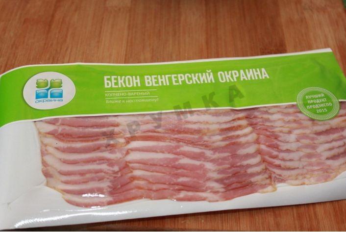 Шаг 1 приготовления Суфле с сыром и беконом Малхолланд драйв