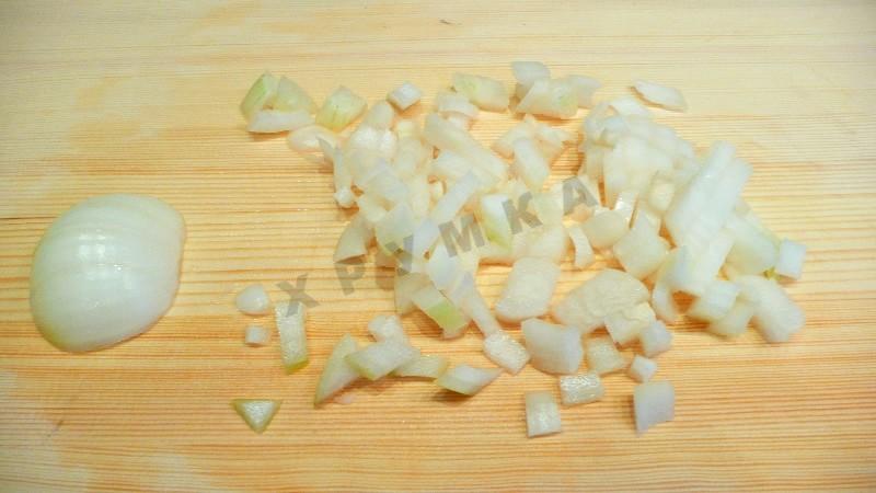 Шаг 5 приготовления Баклажаны в духовке с болгарским перцем, куркумой и специями