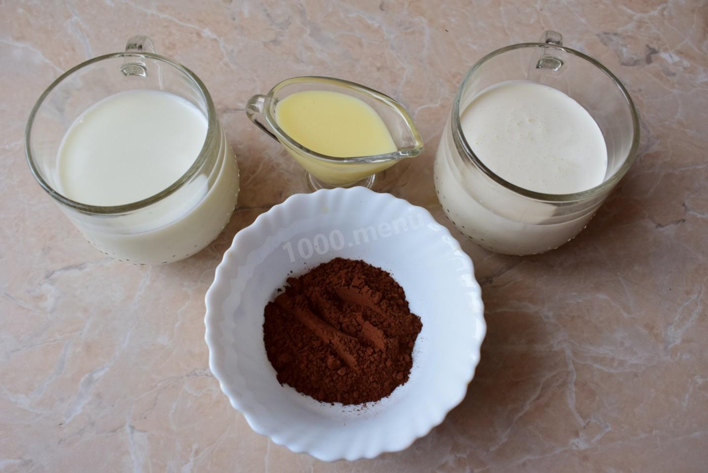 Шаг 1 приготовления Какао со сгущенкой