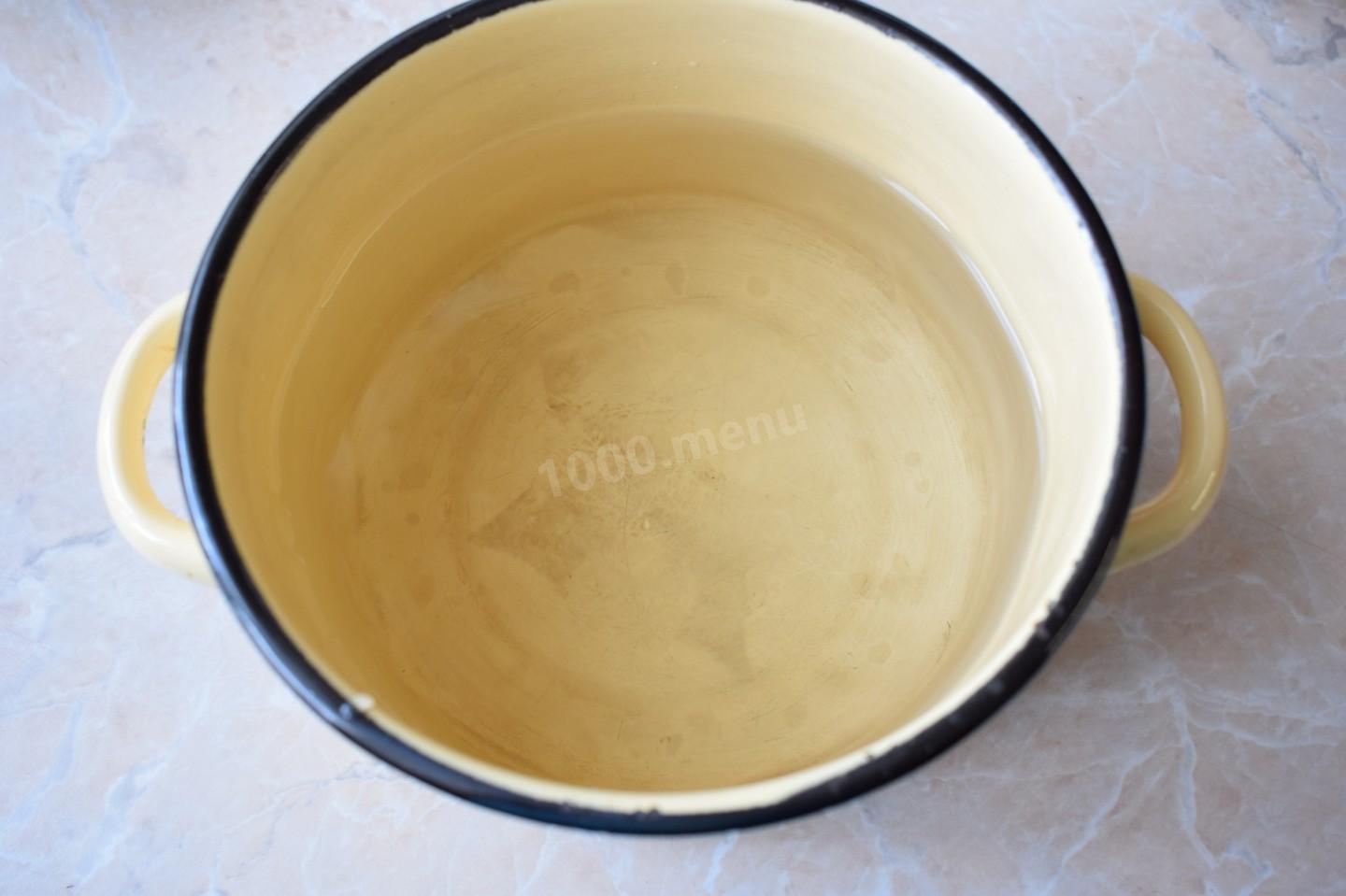 Шаг 2 приготовления Компот из клюквы