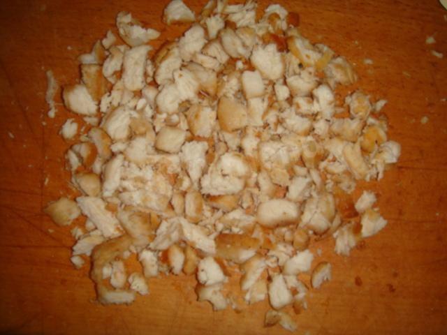 Шаг 6 приготовления Шаурма с курицей в лаваше на сковороде