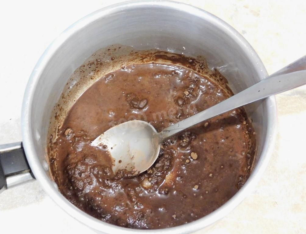 Шаг 2 приготовления Горячий шоколад из какао домашний