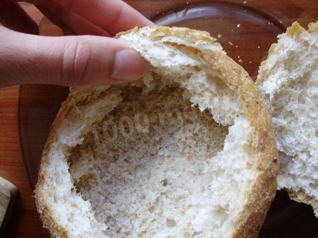Шаг 4 приготовления Булочки с начинкой в духовке