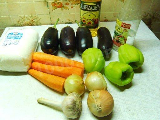 Шаг 1 приготовления Баклажаны закусочные