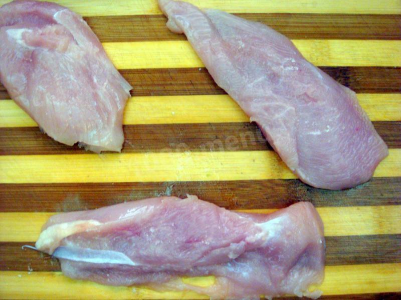Шаг 1 приготовления Розы закусочные