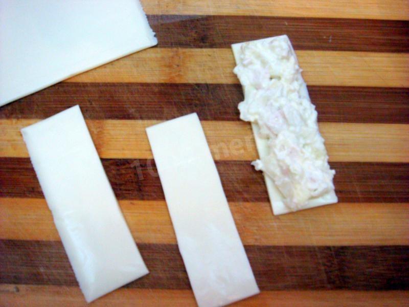 Шаг 14 приготовления Розы закусочные