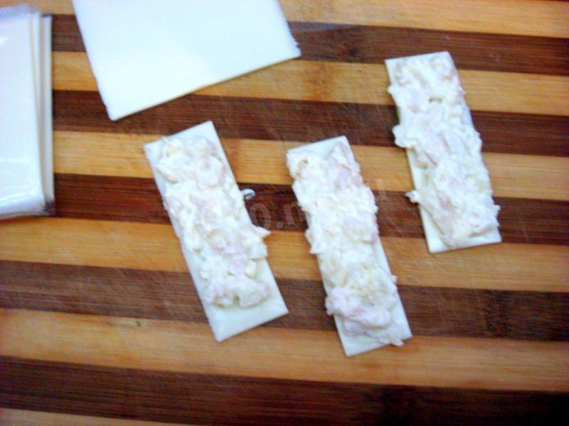 Шаг 15 приготовления Розы закусочные