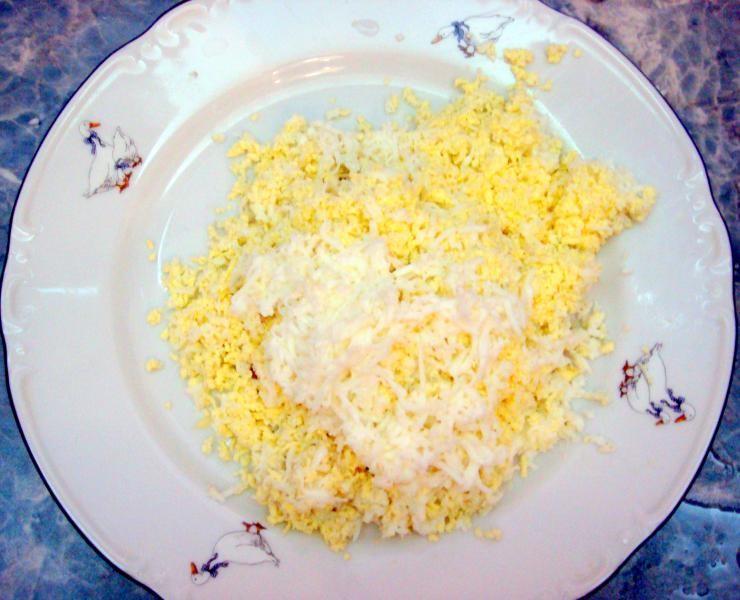 Шаг 6 приготовления Розы закусочные