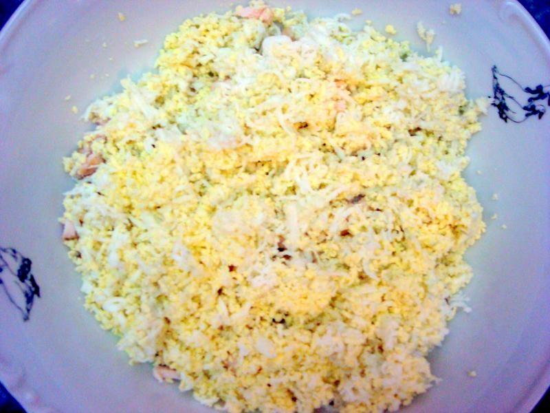 Шаг 7 приготовления Розы закусочные