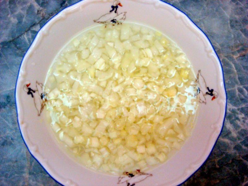 Шаг 8 приготовления Розы закусочные
