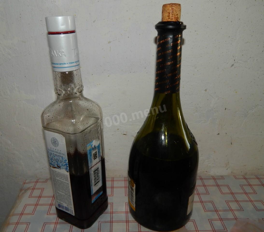 Шаг 5 приготовления Вино из забродившего варенья