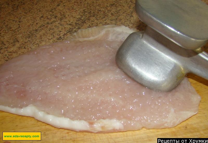 Шаг 1 приготовления Морской язык в рулете с желатином